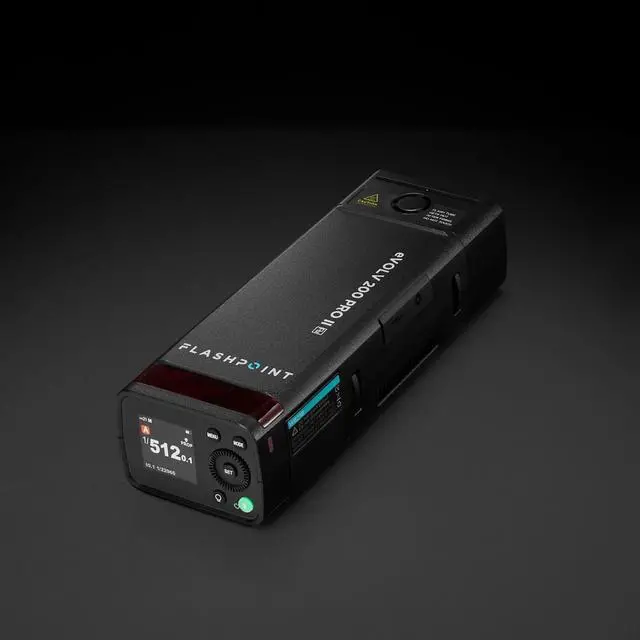 Alt view image 5 of 6 - Flashpoint eVOLV 200 Pro II TTL Pocket Flash Kit #EV-200-PRO-II Z