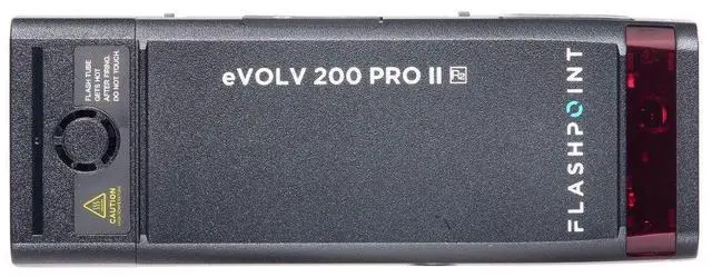 Alt view image 6 of 6 - Flashpoint eVOLV 200 Pro II TTL Pocket Flash Kit #EV-200-PRO-II Z