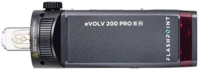 Alt view image 7 of 7 - Flashpoint eVOLV 200 Pro II R2 TTL Pocket Flash , Godox AD200Pro II