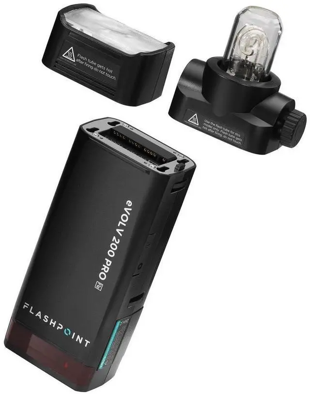 Alt view image 5 of 7 - Flashpoint eVOLV 200 Pro - Godox AD200 Pro + R2 Mark II Trigger for Canon