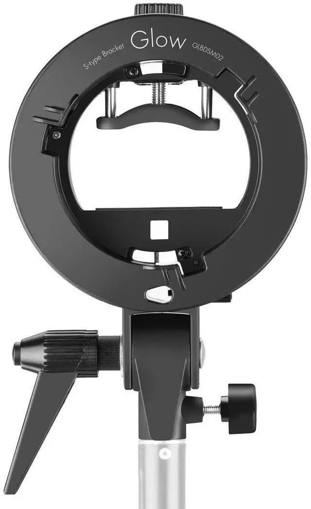 Alt view image 4 of 8 - Glow 31 x 31" Quick Softbox with Shoe Mount S-Type Flash Bracket (80x80cm)