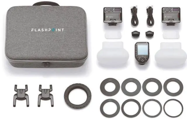 Main image of Flashpoint MF12-DK1 Dental Macro Flash 2-Light Kit