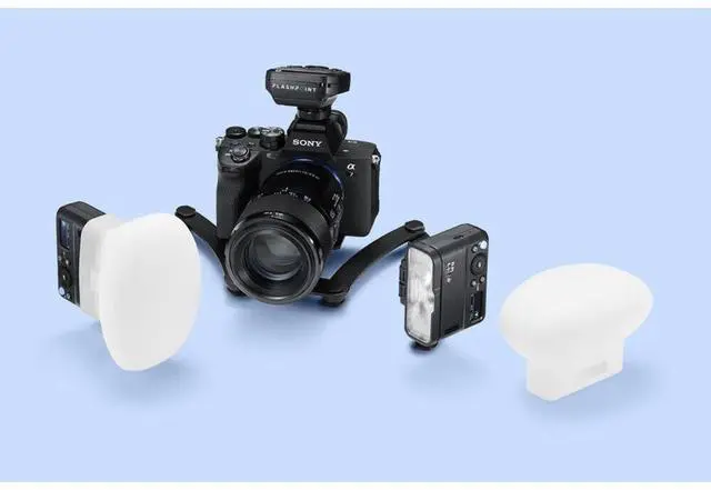 Alt view image 5 of 7 - Flashpoint MF12-DK1 Dental Macro Flash 2-Light Kit