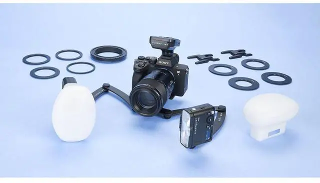 Alt view image 7 of 7 - Flashpoint MF12-DK1 Dental Macro Flash 2-Light Kit