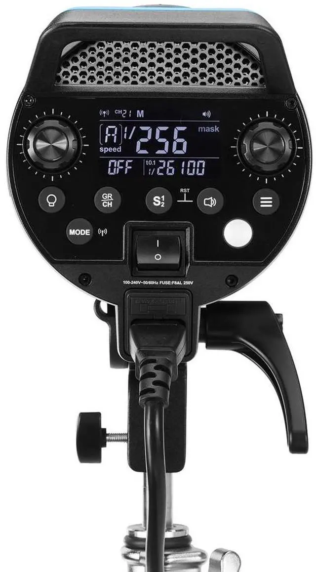 Alt view image 5 of 7 - Flashpoint Rapid 600 II HSS Monolight with Built-In R2 2.4GHz Radio Remote System, Bowens Mount