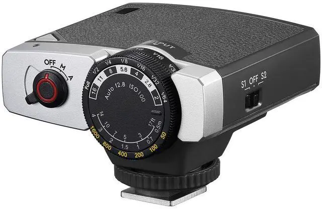 Alt view image 2 of 7 - Flashpoint FlashBack Junior Retro Camera Flash, Black
