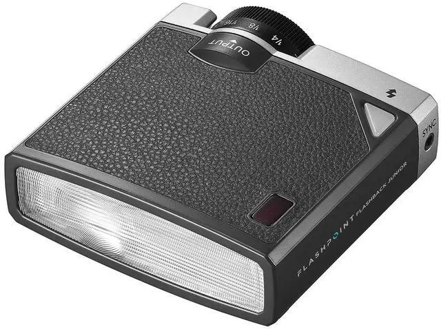 Alt view image 4 of 7 - Flashpoint FlashBack Junior Retro Camera Flash, Black