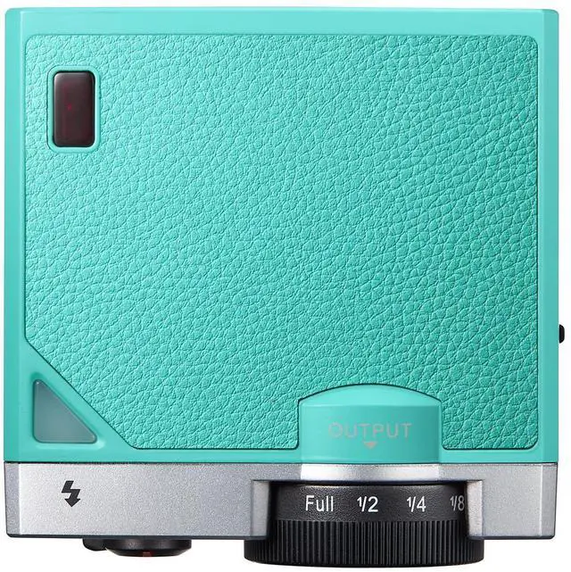 Alt view image 4 of 4 - Flashpoint FlashBack Junior Retro Camera Flash, Mint Green