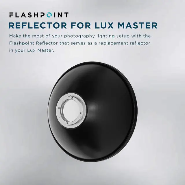Alt view image 2 of 7 - Flashpoint Replacement Reflector for FlashBack Lux Master Retro TTL Camera Flash