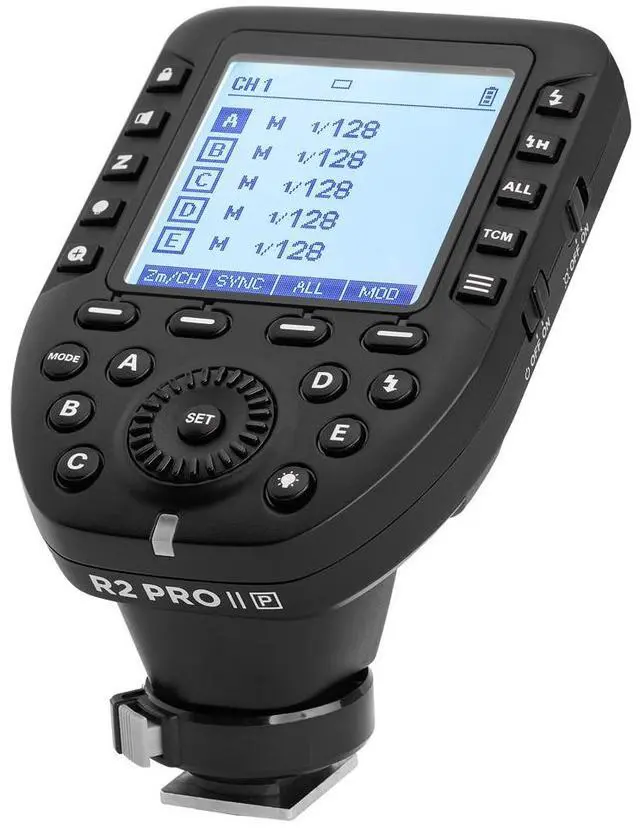 Alt view image 3 of 7 - Flashpoint Zoom Li-on X TTL + R2 Pro II Trigger for Pentax + Round Head Acc Kit