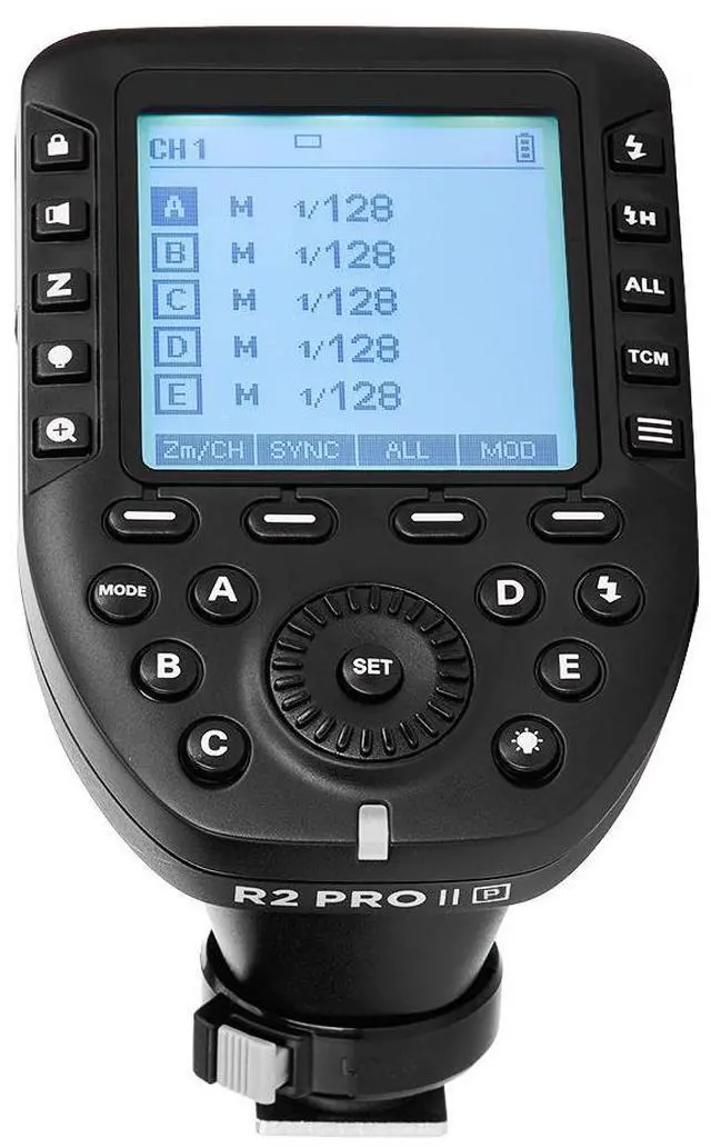 Alt view image 7 of 7 - Flashpoint Zoom Li-on X TTL + R2 Pro II Trigger for Pentax + Round Head Acc Kit