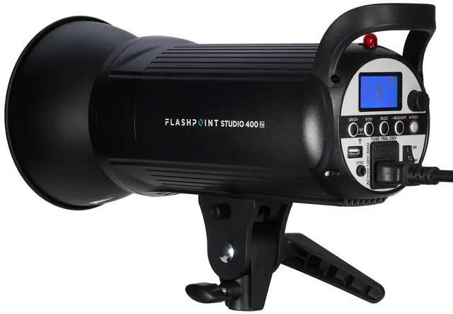 Alt view image 3 of 7 - Flashpoint Studio 400 Monolight with Built-in R2 2.4GHz Radio Remote System - Bowens Mount (SK400II)
