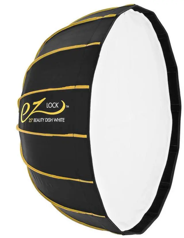Alt view image 2 of 6 - Flashpoint XPLOR 600 R2 Manual HSS Battery-Powered Outdoor Flash, Bundle with Glow EZ Lock 25" White Beauty Dish