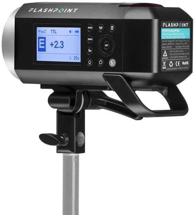 Alt view image 5 of 5 - Flashpoint XPLOR 400 Pro TTL Monolight + Glow Octa XXL Quick Softbox 60"
