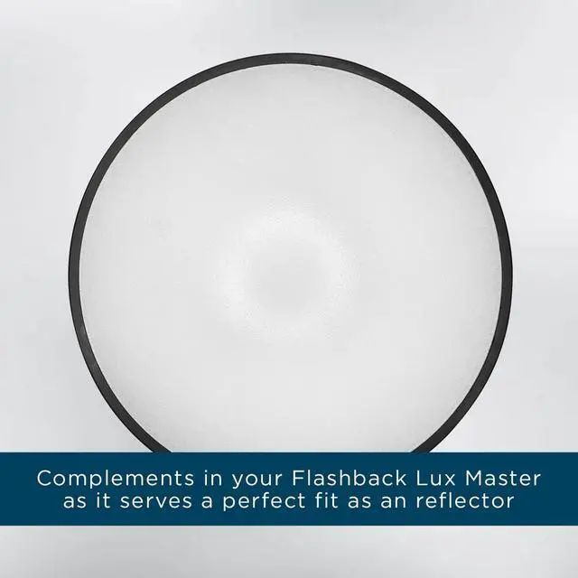 Alt view image 6 of 7 - Flashpoint Replacement Reflector for FlashBack Lux Master Retro TTL Camera Flash