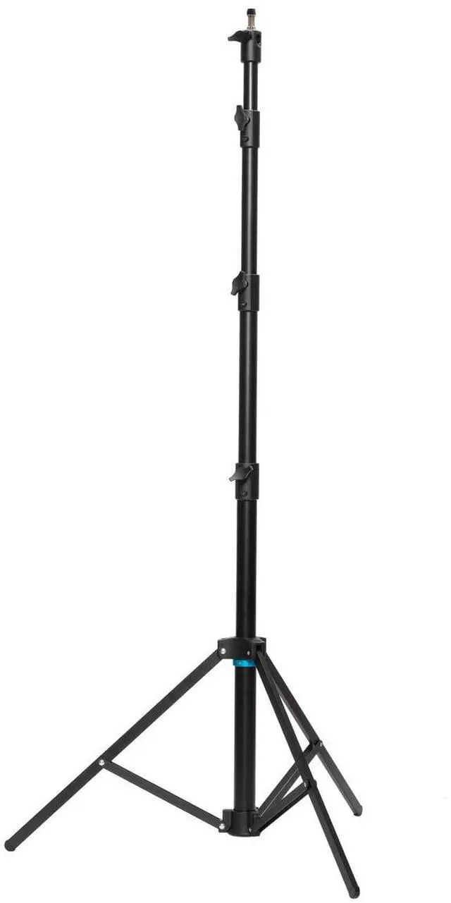 Alt view image 7 of 7 - Flashpoint Pro Heavy-Duty Air-Cushioned Auto Light Stand (9')