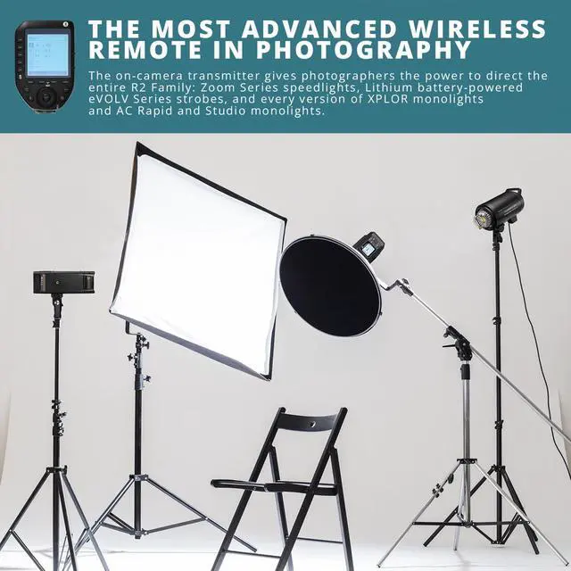 Alt view image 3 of 7 - Flashpoint R2 XPro II 2.4GHz TTL Flash Trigger for Panasonic & Olympus Cameras