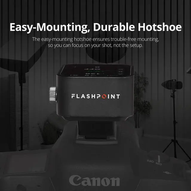 Alt view image 4 of 7 - Flashpoint R2 Nano Touchscreen TTL Wireless Flash Trigger for Canon