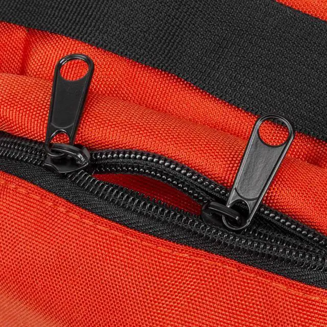 Alt view image 4 of 6 - Flashpoint Empty Saddle Sandbag, Water-Resistant Cordura Nylon - (35 lb Capacity, Orange) (6 Pack)