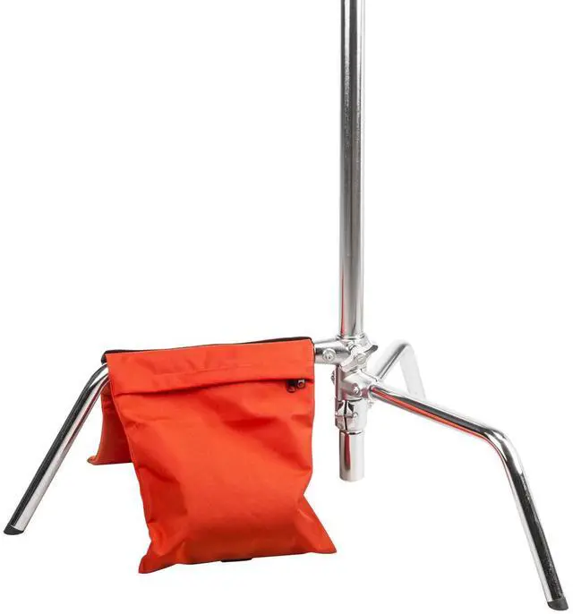 Alt view image 6 of 6 - Flashpoint Empty Saddle Sandbag, Water-Resistant Cordura Nylon - (35 lb Capacity, Orange) (6 Pack)