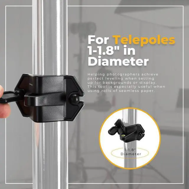 Alt view image 6 of 7 - Flashpoint Bubble Spirit Leveler with Rubber Segregated Latch