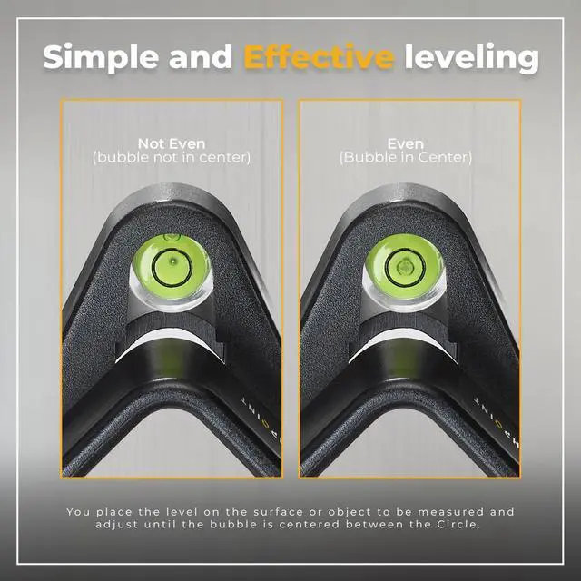 Alt view image 4 of 7 - Flashpoint Bubble Spirit Leveler with Rubber Segregated Latch