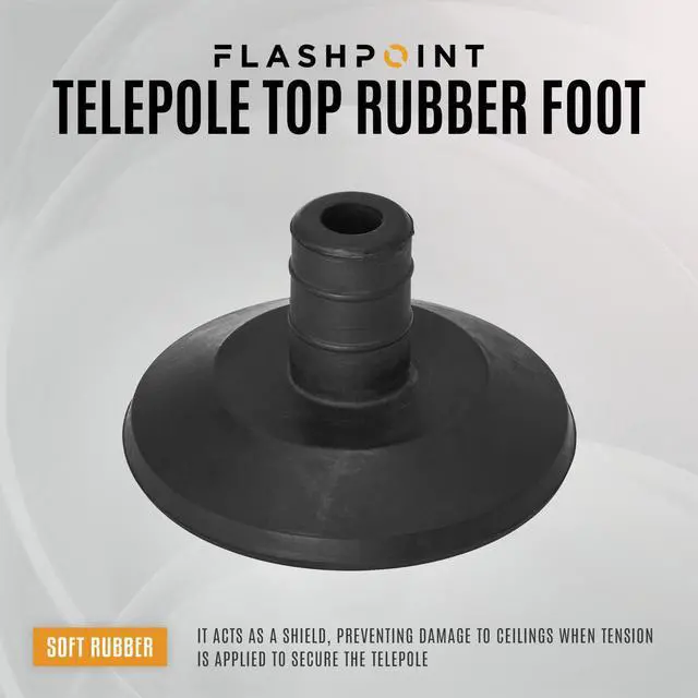 Alt view image 2 of 7 - Flashpoint Telepole Top Rubber Foot