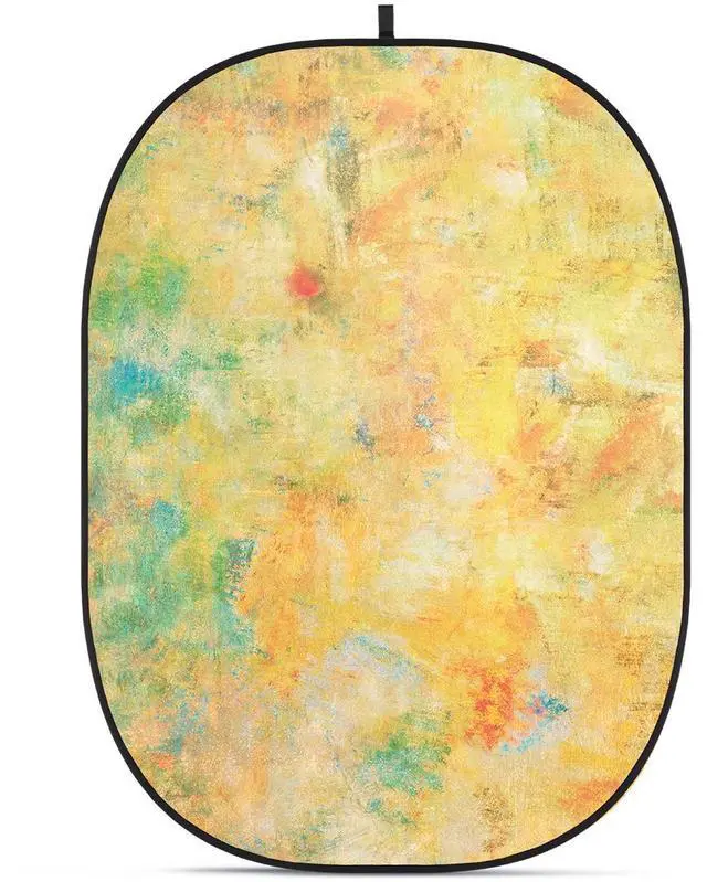 Main image of Glow CBA-PA0009 5x6.5' Fabric Collapsible Backdrop, Abstract Painting