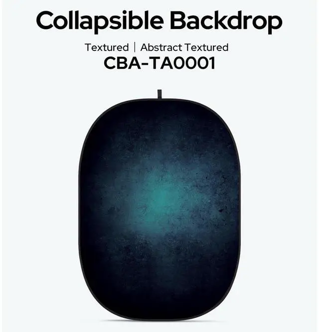 Alt view image 2 of 2 - Glow CBA-TA0001 5x6.5' Fabric Collapsible Backdrop, Abstract Textured