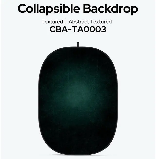 Alt view image 2 of 2 - Glow CBA-TA0003 5x6.5' Fabric Collapsible Backdrop, Abstract Textured