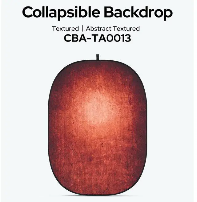 Alt view image 2 of 2 - Glow CBA-TA0013 5x6.5' Fabric Collapsible Backdrop, Abstract Textured