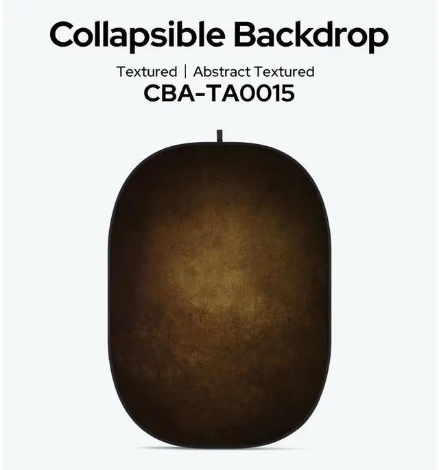 Alt view image 2 of 2 - Glow CBA-TA0015 5x6.5' Fabric Collapsible Backdrop, Abstract Textured