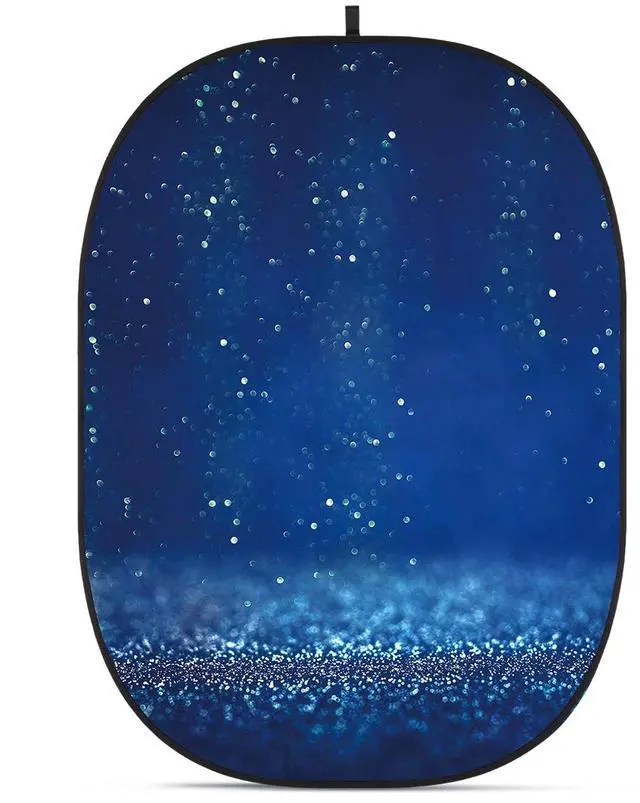 Main image of Glow CBA-TB0009 5x6.5' Fabric Collapsible Backdrop, Bokeh Textured