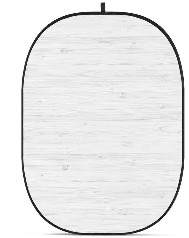 Main image of Glow CBA-WW0005 5x6.5' Fabric Collapsible Backdrop, Wooden Wall