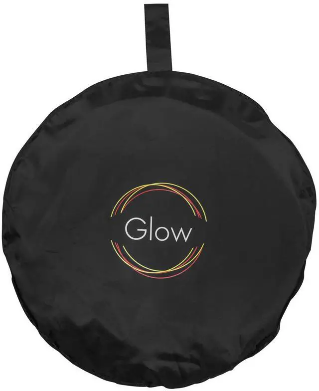 Alt view image 5 of 5 - Glow Circular Collapsible Reflector with Handles (52", Silver/White)