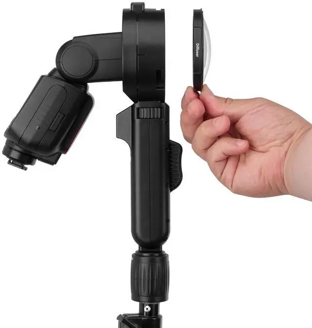 Alt view image 7 of 7 - Glow ParaPop OTA-S Speedlight Mount Adapter