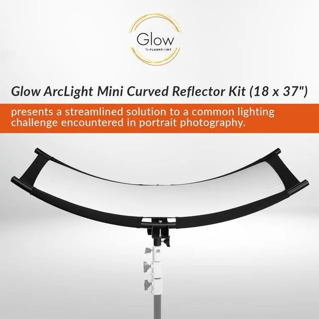 Alt view image 6 of 7 - Glow ArcLight Mini Curved Reflector Kit, 18x37"