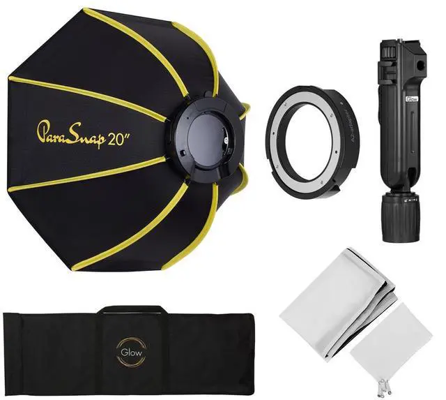 Alt view image 4 of 7 - Glow PS-B20K ParaSnap Octagonal Softbox (20") for Profoto A2
