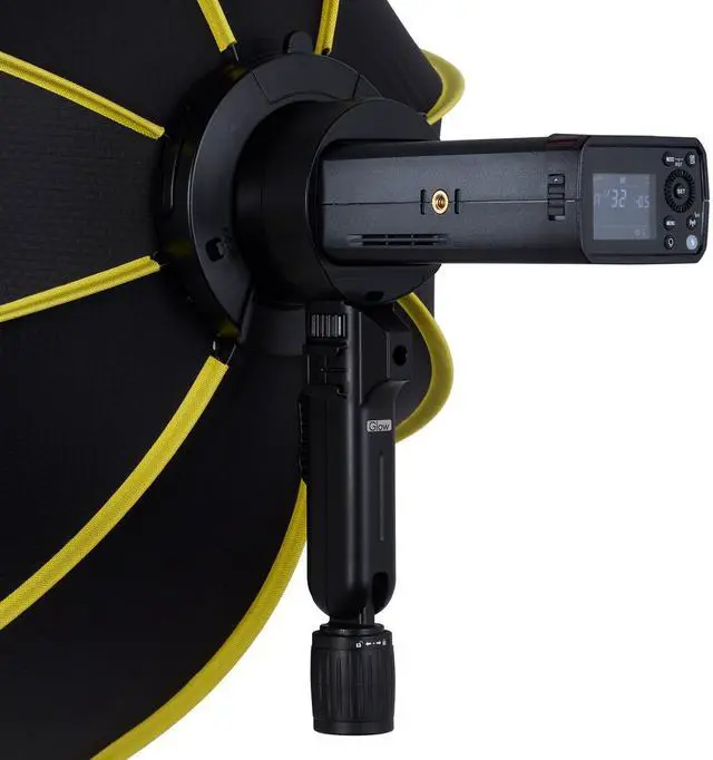 Alt view image 7 of 7 - Glow ParaSnap PS-B20K 20" Octagonal Softbox for Flashpoint eVOLV 200 and 200 Pro Pocket Flash