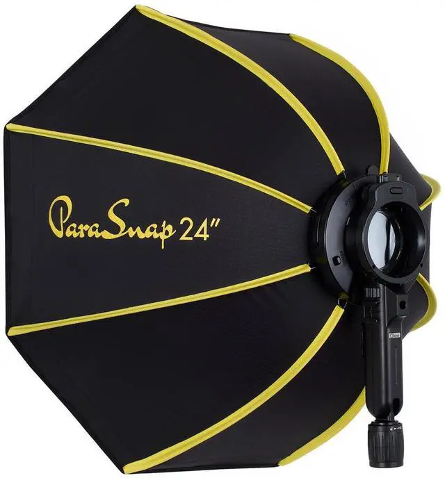 Main image of Glow PS-B24K ParaSnap Octagonal Softbox (24") for Round Head Flashes
