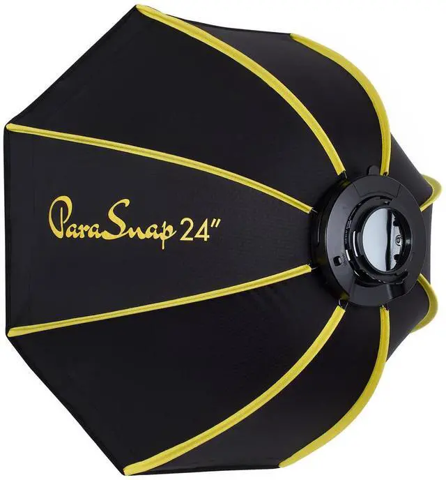 Main image of Glow ParaSnap PS-B24K 24" Octagonal Softbox for Flashpoint XPLOR 300 Pro and Godox ML60 Light