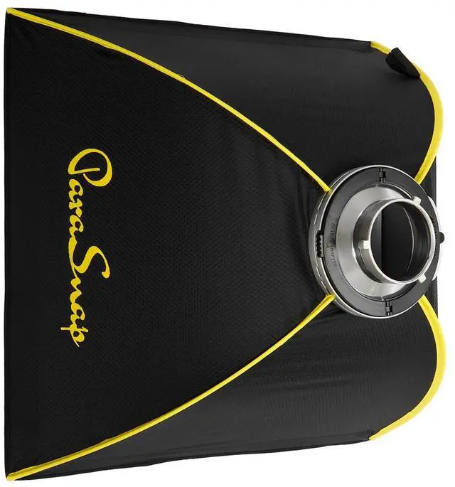 Alt view image 2 of 6 - Glow ParaSnap 24x24" Square Softbox with Adapter for Nanlite Forza 60W