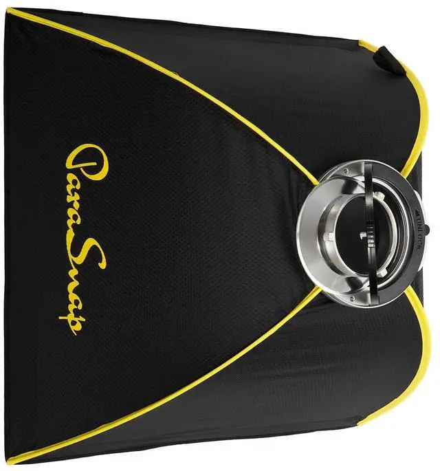 Alt view image 5 of 6 - Glow ParaSnap 24x24" Square Softbox with Adapter for Nanlite Forza 60W