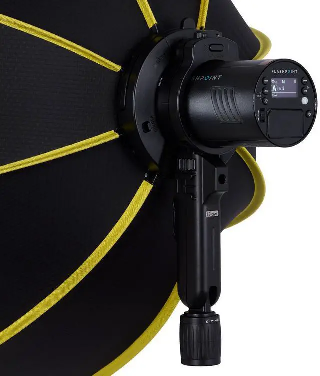 Alt view image 7 of 7 - Glow PS-B32K ParaSnap Octagonal Softbox (32") for Round Head Flashes