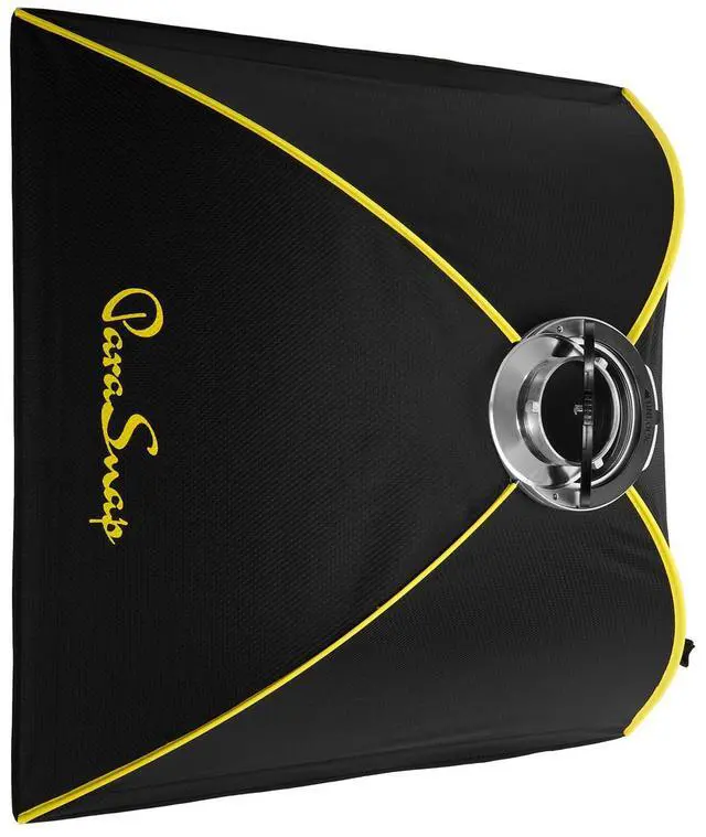 Alt view image 5 of 6 - Glow ParaSnap 32x32" Square Softbox with Adapter for Speedlight #PARASNAP3232S