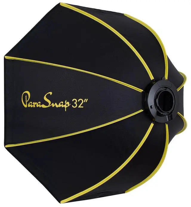 Alt view image 7 of 7 - Glow ParaSnap PS-B32K 32" Octagonal Softbox for Flashpoint XPLOR 300 Pro and Godox ML60 Light
