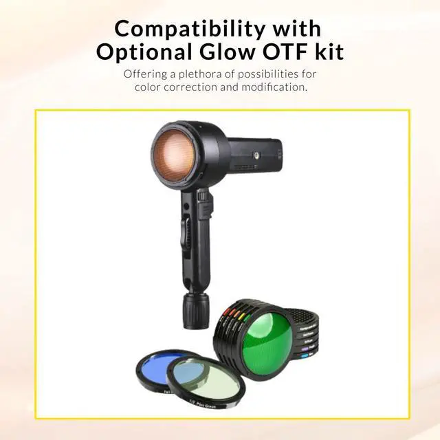 Alt view image 6 of 7 - Glow ParaPop OTA-EV Adapter for eVOLV 200 and eVOLV 200 Pro Flash