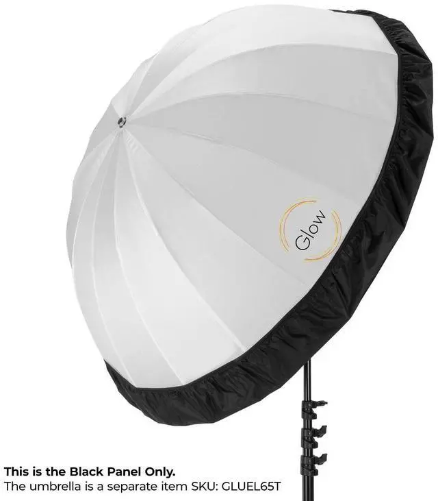 Alt view image 3 of 7 - Glow Easy Lock 65" Translucent Umbrella Black Panel