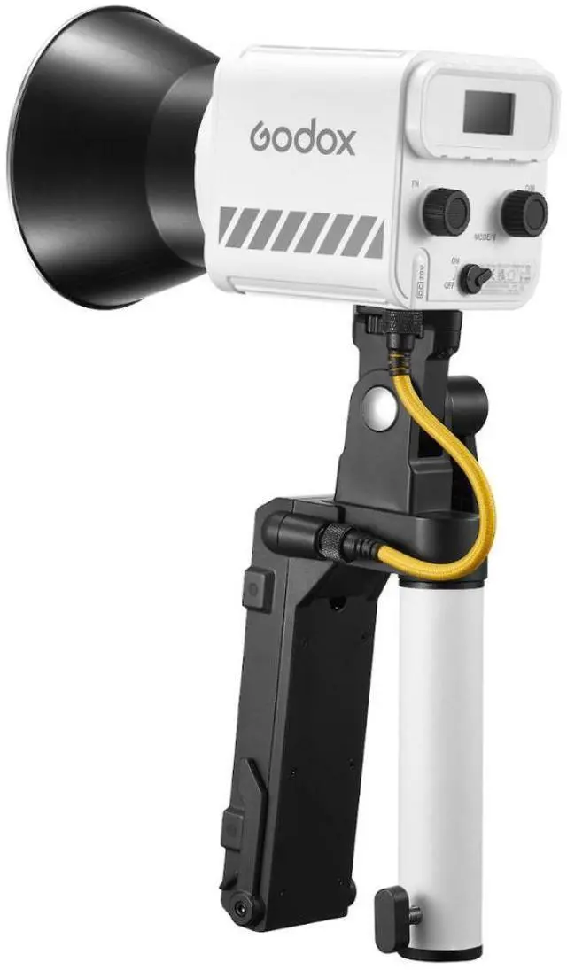 Alt view image 2 of 3 - Godox Grip with battery charging case for ML60IIBI
