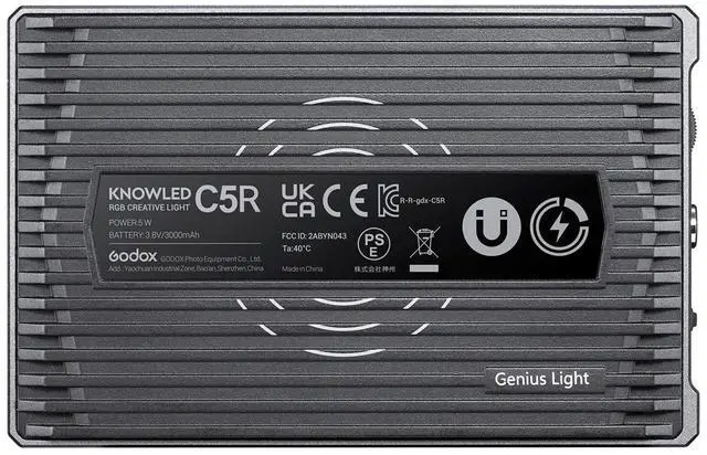 Alt view image 4 of 7 - Godox C5R KNOWLED RGBWW Creative LED Light